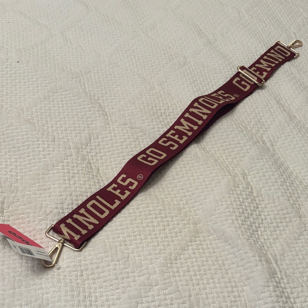 FSU Seminoles Women's Bag Purse Camera Strap Gold & Maroon Florida State